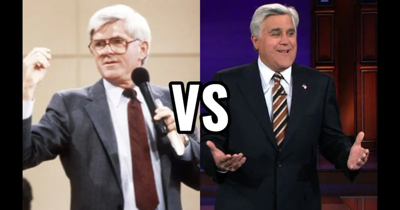 Jay Leno vs. Phil Donahue