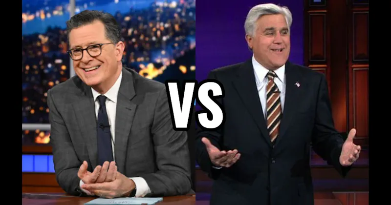 Jay Leno vs. Stephen Colbert