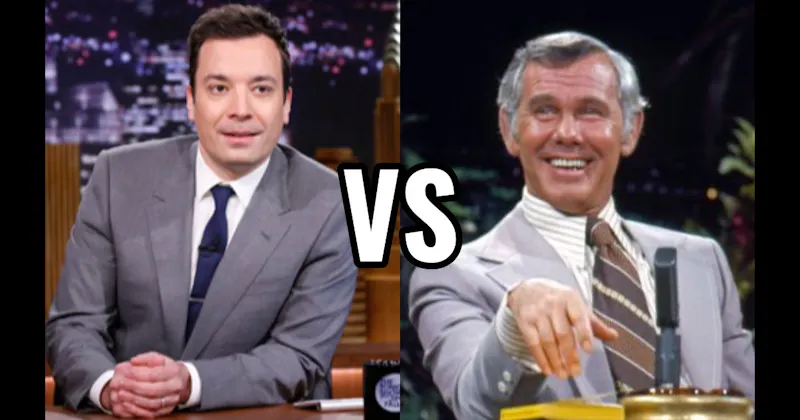 Jimmy Fallon vs. Johnny Carson