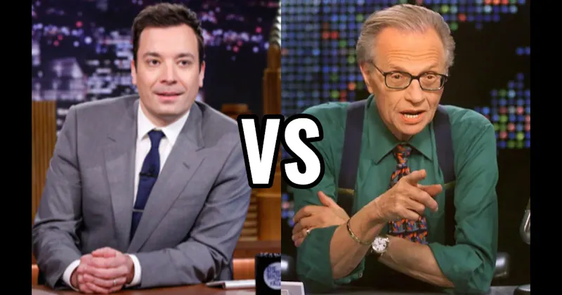 Jimmy Fallon vs. Larry King