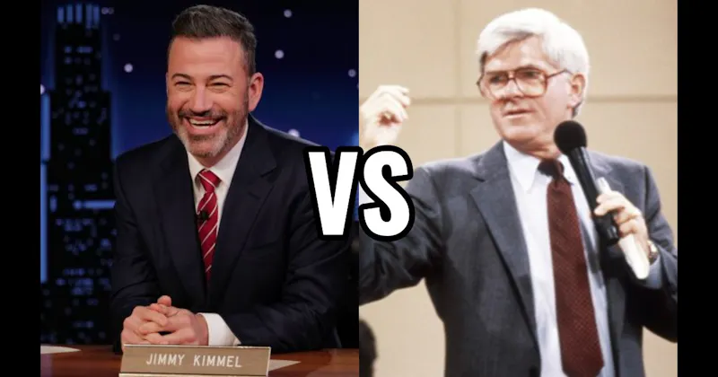 Jimmy Kimmel vs. Phil Donahue