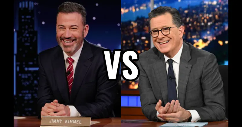 Jimmy Kimmel vs. Stephen Colbert