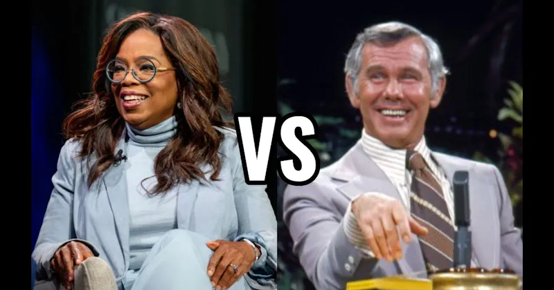 Johnny Carson vs. Oprah Winfrey