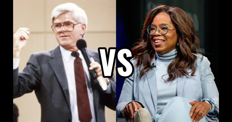 Oprah Winfrey vs. Phil Donahue