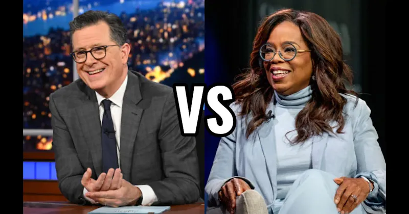 Oprah Winfrey vs. Stephen Colbert