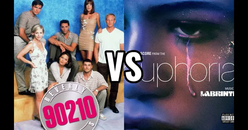 Beverly Hills, 90210 vs. Euphoria (HBO | Max)