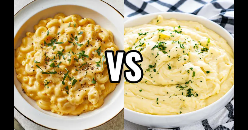 Macaroni and Cheese vs. Mashed Potatoes