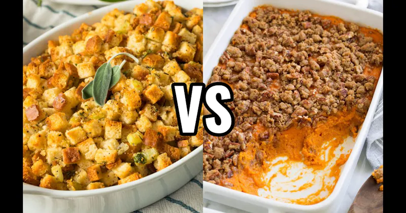 Stuffing / Dressing vs. Sweet Potato Casserole