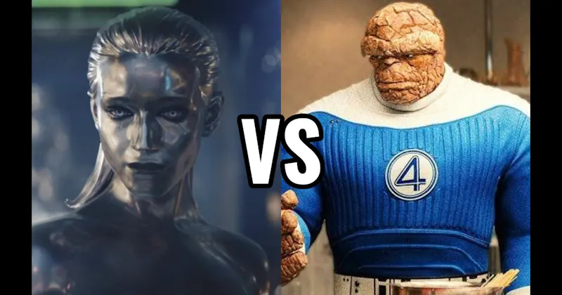 Ben Grimm (The Thing) vs. Silver Surfer