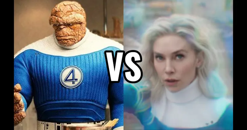 Ben Grimm (The Thing) vs. Sue Storm (Invisible Woman)