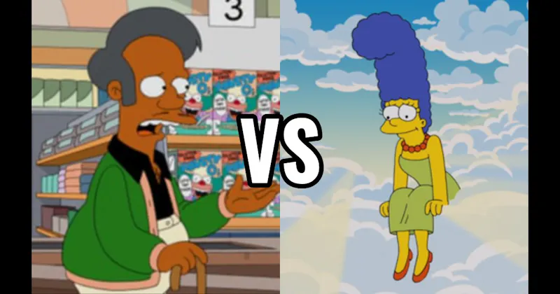 Apu vs. Marge Simpson