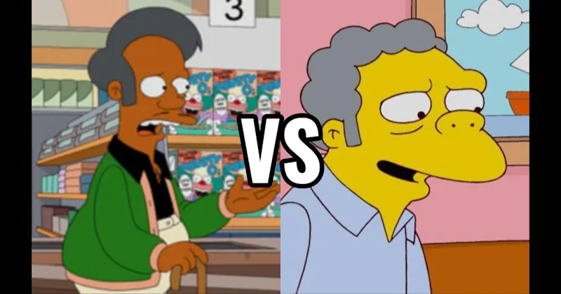 Apu vs. Moe Szyslak