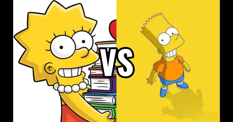 Bart Simpson vs. Lisa Simpson