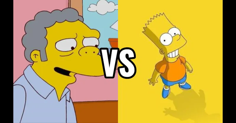 Bart Simpson vs. Moe Szyslak