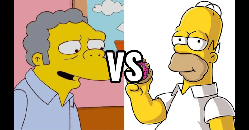 Homer Simpson vs. Moe Szyslak