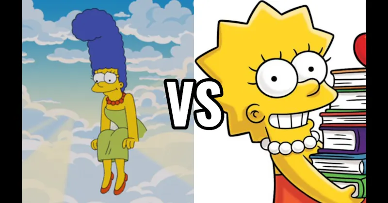 Lisa Simpson vs. Marge Simpson