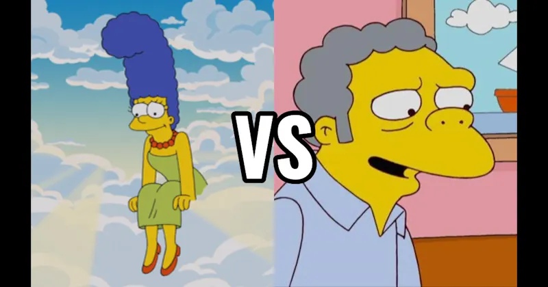 Marge Simpson vs. Moe Szyslak