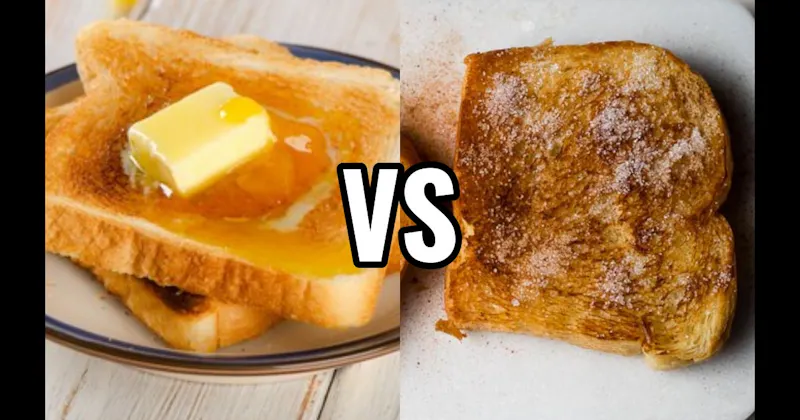 Butter vs. Cinnamon Sugar