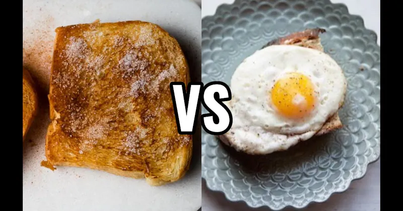 Cinnamon Sugar vs. Fried Egg