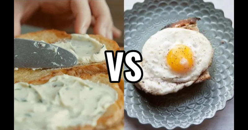 Cream Cheese vs. Fried Egg