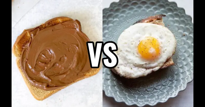 Fried Egg vs. Nutella
