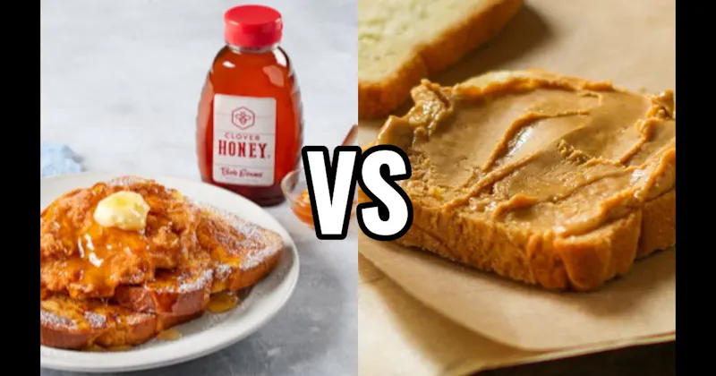 Honey vs. Peanut Butter