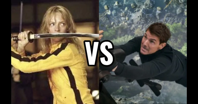 Beatrix Kiddo (Kill Bill)  vs. Ethan Hunt (Mission: Impossible)