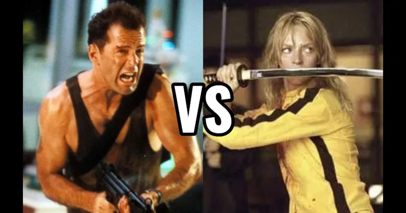 Beatrix Kiddo (Kill Bill)  vs. John McClane (Die Hard)