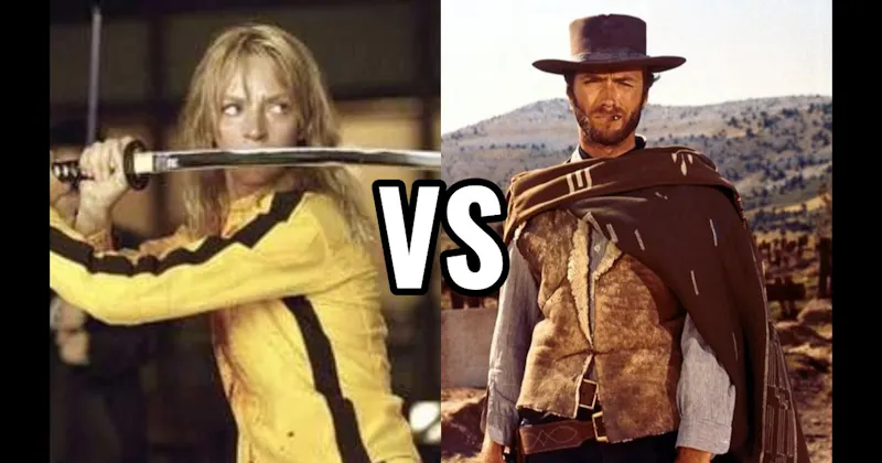 Beatrix Kiddo (Kill Bill)  vs. Man with No Name (The Good, the Bad and the Ugly)