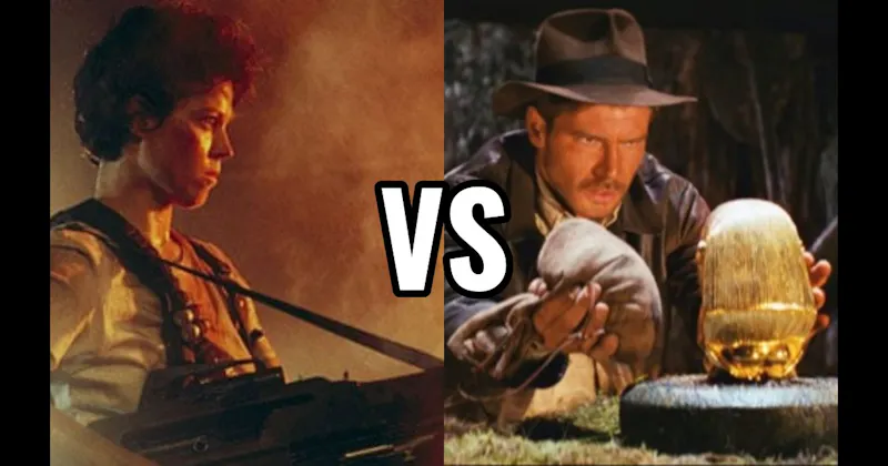 Ellen Ripley (Alien) vs. Indiana Jones (Raiders of the Lost Ark)