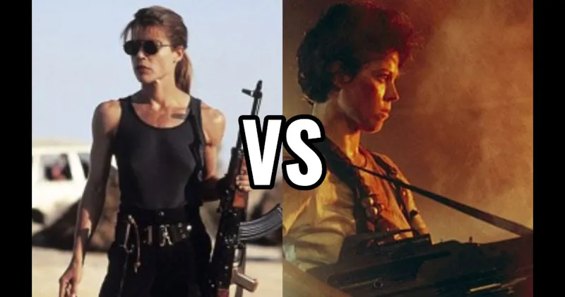 Ellen Ripley (Alien) vs. Sarah Connor (Terminator / T2)