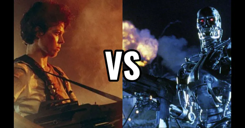 Ellen Ripley (Alien) vs. The Terminator (T-800)