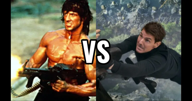 Ethan Hunt (Mission: Impossible) vs. John Rambo (First Blood)