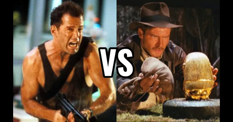 Indiana Jones (Raiders of the Lost Ark) vs. John McClane (Die Hard)