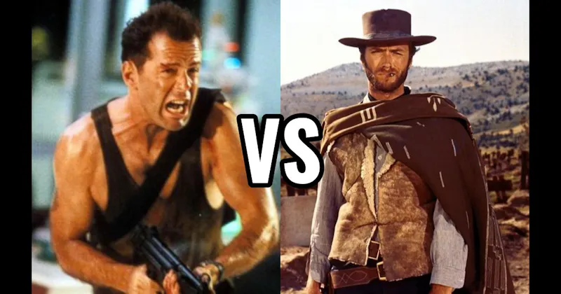 John McClane (Die Hard) vs. Man with No Name (The Good, the Bad and the Ugly)