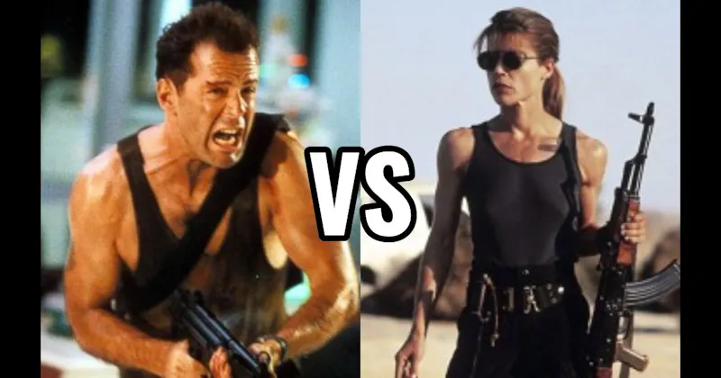 John McClane (Die Hard) vs. Sarah Connor (Terminator / T2)
