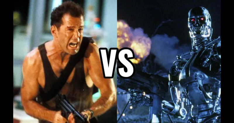 John McClane (Die Hard) vs. The Terminator (T-800)