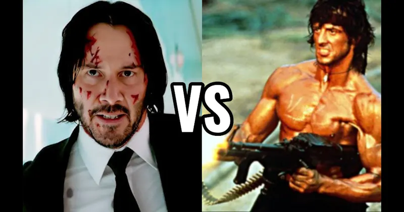 John Rambo (First Blood) vs. John Wick (John Wick)