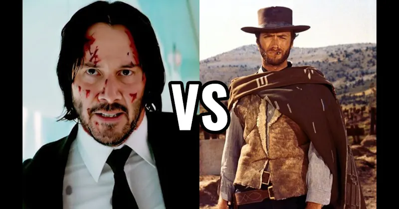 John Wick (John Wick) vs. Man with No Name (The Good, the Bad and the Ugly)