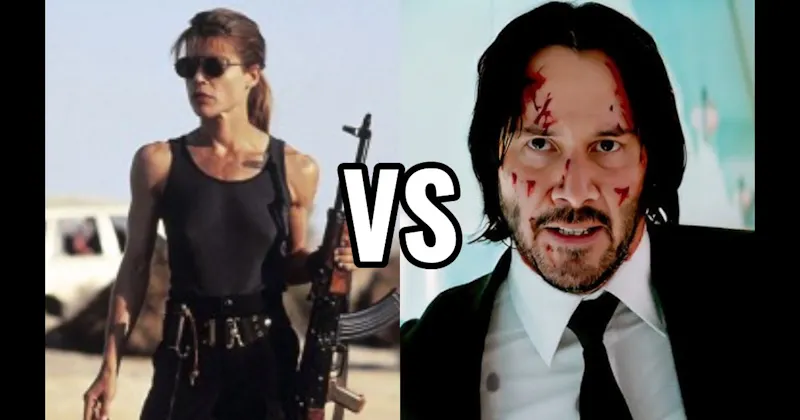 John Wick (John Wick) vs. Sarah Connor (Terminator / T2)