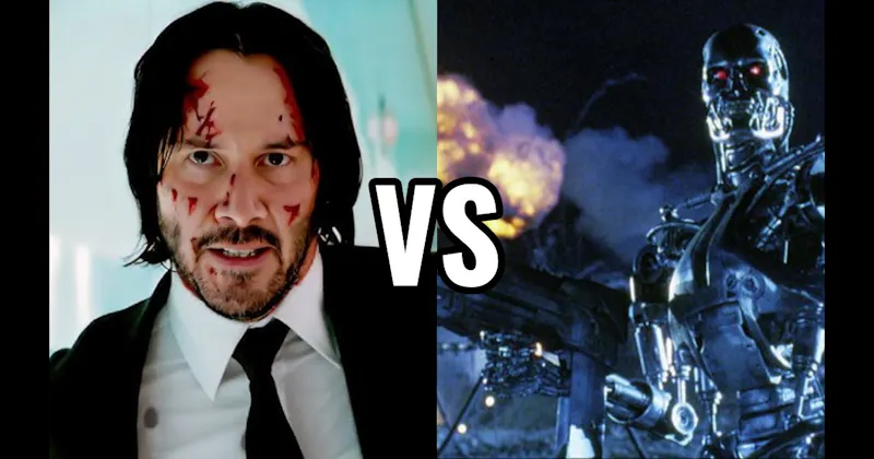 John Wick (John Wick) vs. The Terminator (T-800)