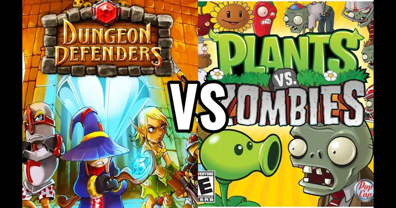 Dungeon Defenders vs. Plants vs. Zombies
