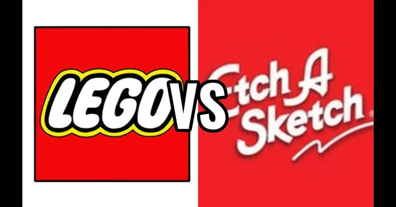 Etch A Sketch vs. LEGO