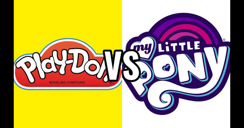 My Little Pony vs. Play-Doh