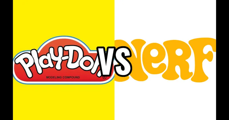 Nerf vs. Play-Doh