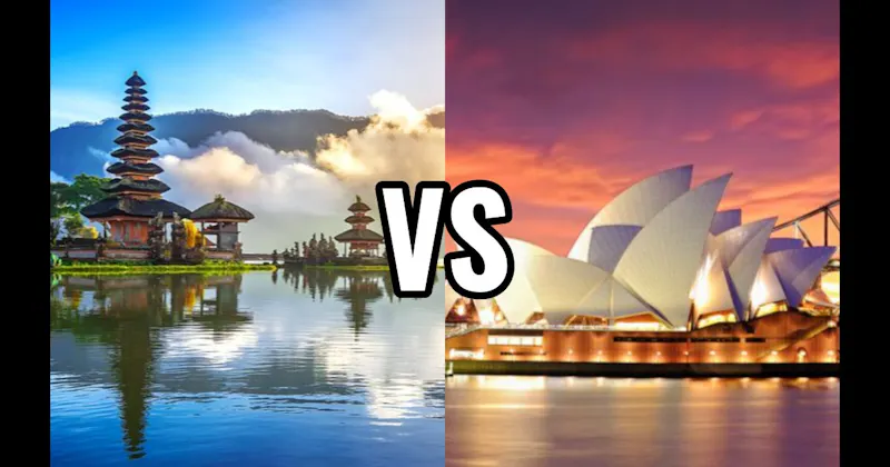 Bali, Indonesia vs. Sydney, Australia