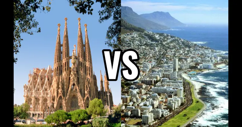 Barcelona, Spain vs. Cape Town, South Africa