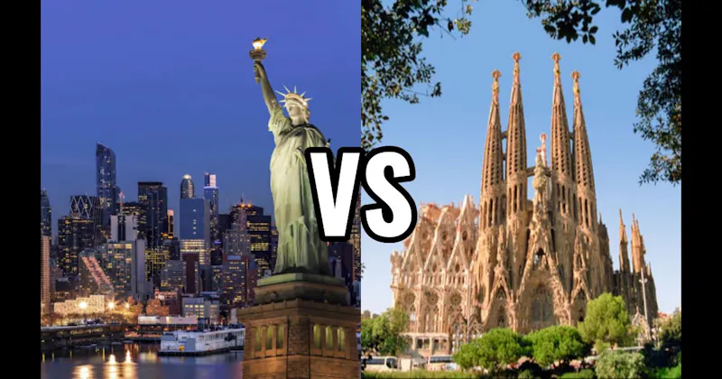 Barcelona, Spain vs. New York City