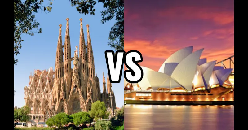 Barcelona, Spain vs. Sydney, Australia