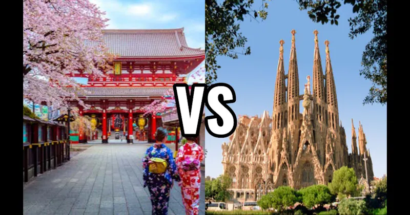 Barcelona, Spain vs. Tokyo, Japan